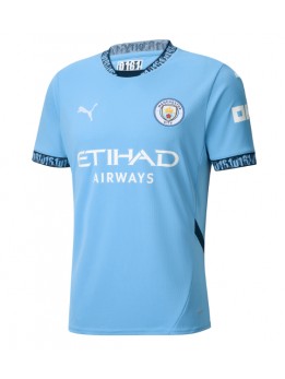 Manchester City Domaci Dres 2024-25 Kratak Rukavima